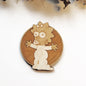 Set of 6 The Simpsons Wooden Coasters - Handmade Gift - Housewarming - Wood Kitchenware